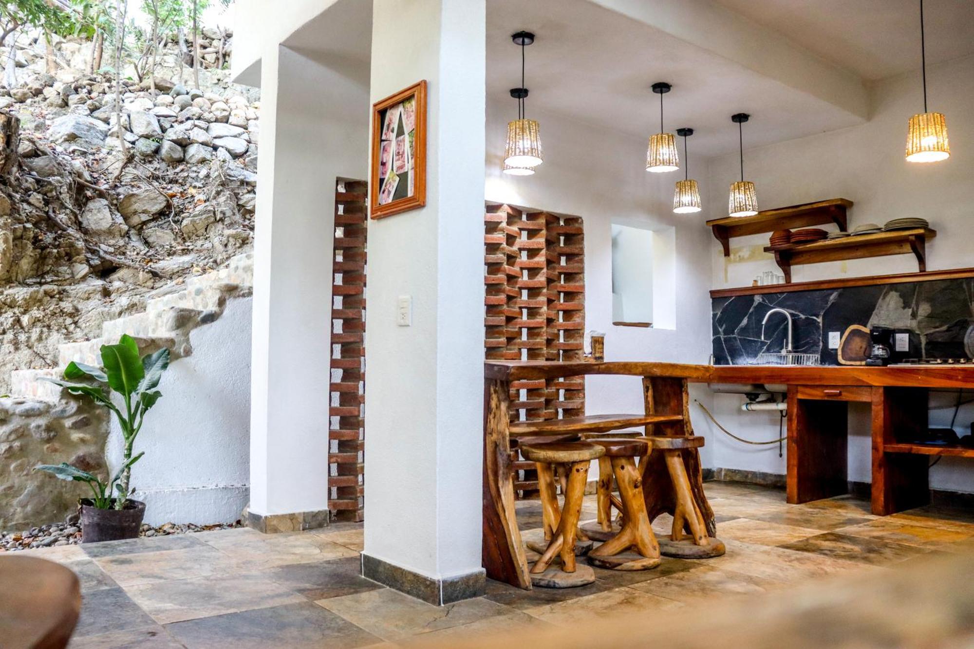 La Aldea Zipolite Hotel Exterior foto